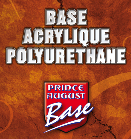 PRINCE AUGUST sous-couches acryliques polyuréthanes