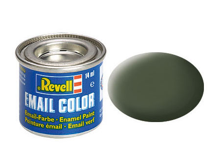 Vert bronze mat > peinture émail REVELL 32165
