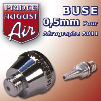 Buse de 0,5mm pour aérographe double action A011 > PRINCE AUGUST AA015