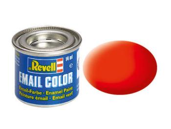 Orange fluo mat > peinture émail REVELL 32125